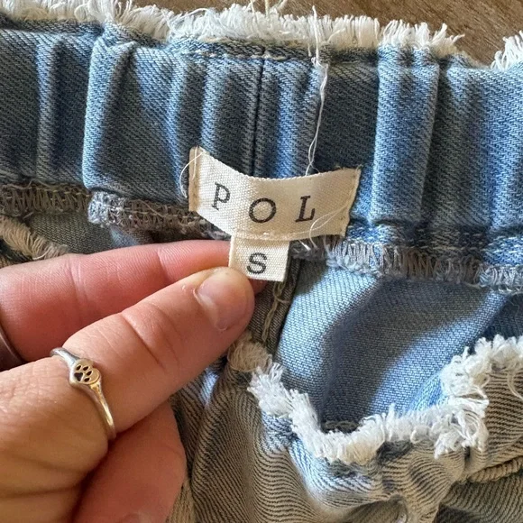 POL Distressed Wide-Leg Pants - Picture 2 of 4